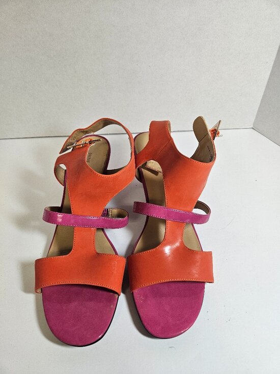 Nine West Shoes - Nine West Patent Leather Sandal Heel